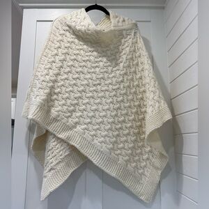 Cocogio Wool Blend Poncho